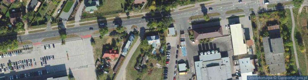 Zdjęcie satelitarne Brzeska ul.