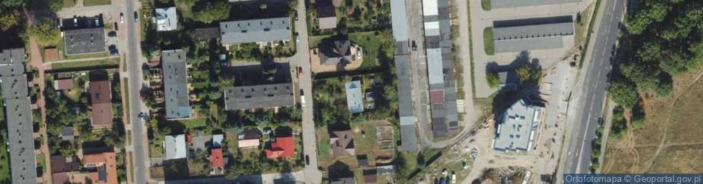 Zdjęcie satelitarne Brzozowa ul.