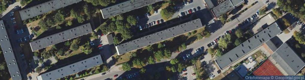 Zdjęcie satelitarne Broniewskiego Władysława ul.