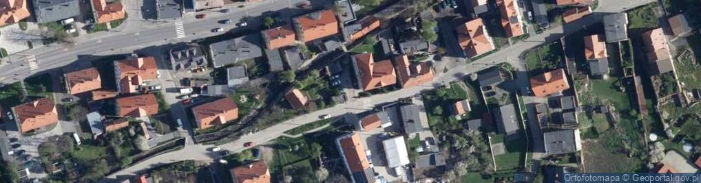 Zdjęcie satelitarne Brzeżna ul.