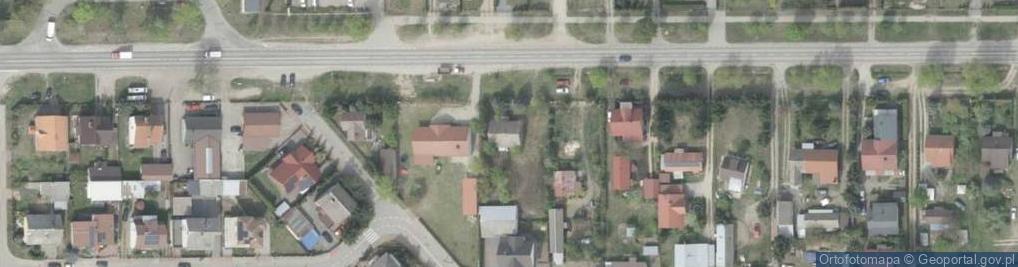 Zdjęcie satelitarne Brańska ul.