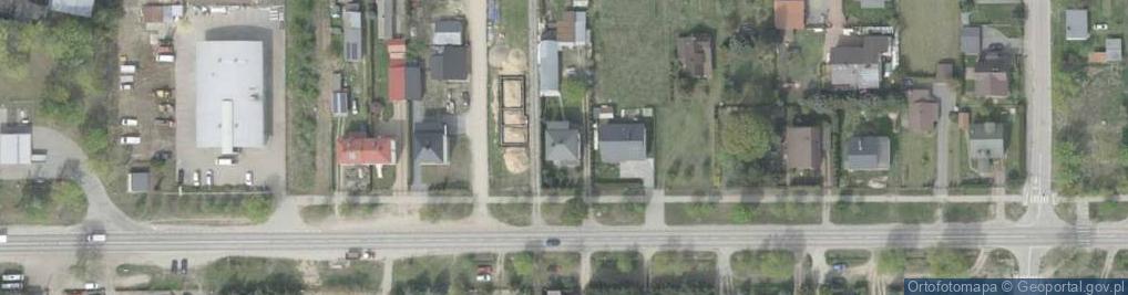 Zdjęcie satelitarne Brańska ul.