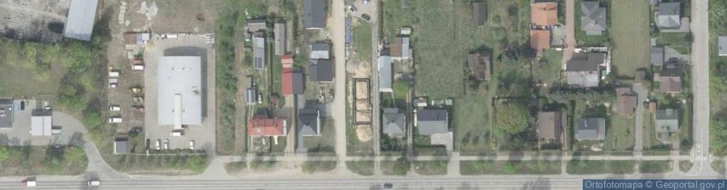 Zdjęcie satelitarne Brańska ul.