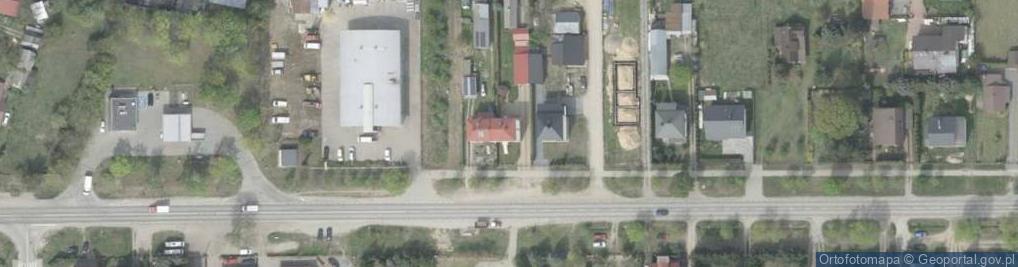 Zdjęcie satelitarne Brańska ul.