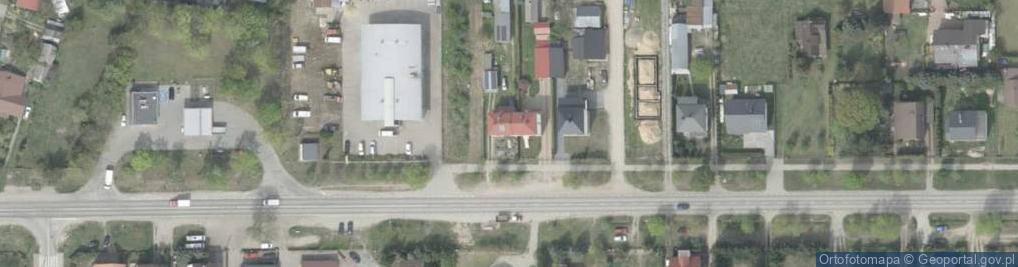 Zdjęcie satelitarne Brańska ul.