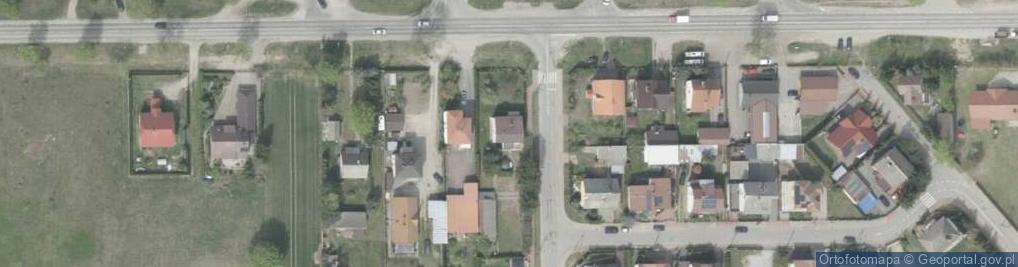 Zdjęcie satelitarne Brańska ul.