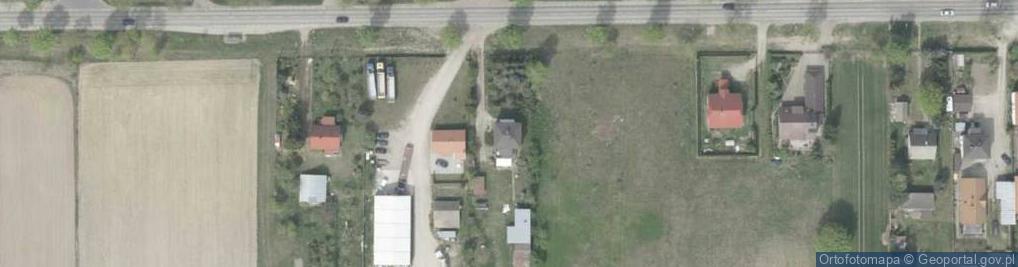 Zdjęcie satelitarne Brańska ul.