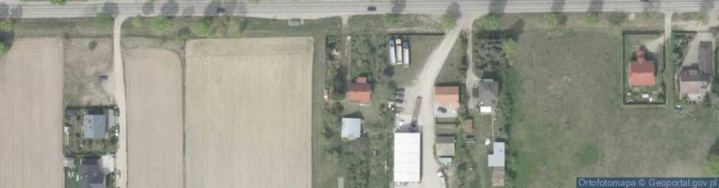 Zdjęcie satelitarne Brańska ul.