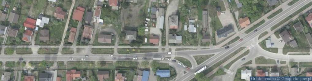 Zdjęcie satelitarne Brańska ul.