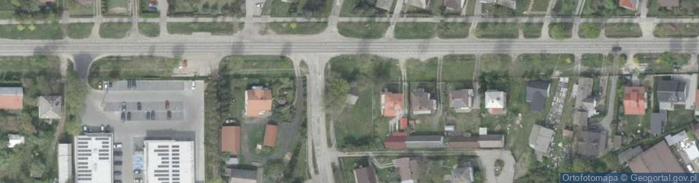 Zdjęcie satelitarne Brańska ul.