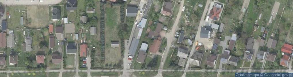 Zdjęcie satelitarne Brańska ul.