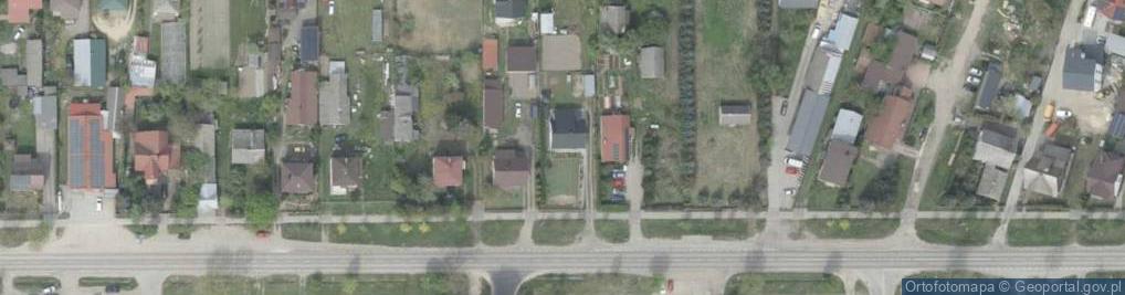 Zdjęcie satelitarne Brańska ul.