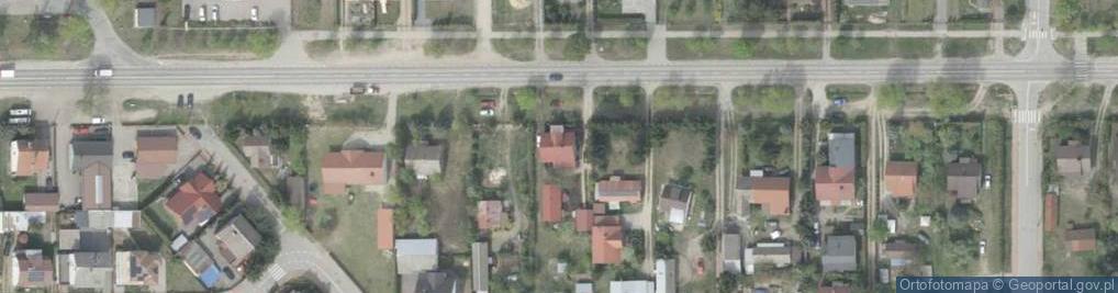 Zdjęcie satelitarne Brańska ul.