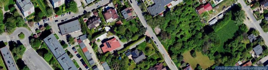 Zdjęcie satelitarne Brodzińskiego Kazimierza ul.