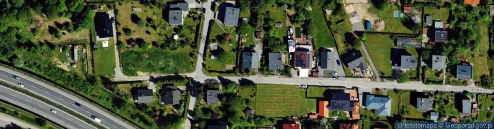 Zdjęcie satelitarne Braterska ul.