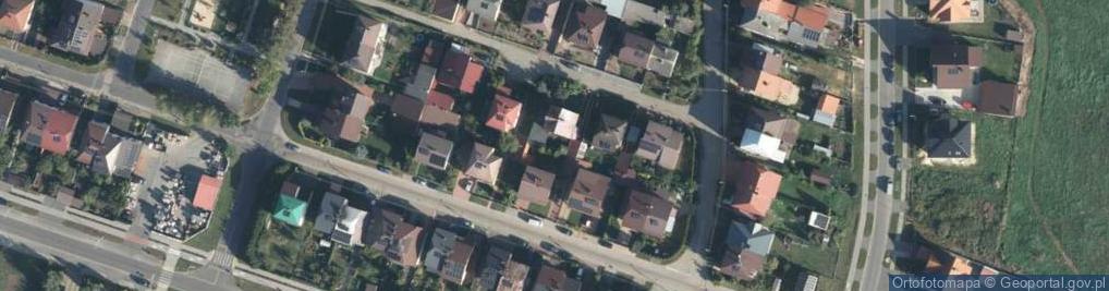 Zdjęcie satelitarne Brzozowa ul.