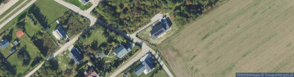 Zdjęcie satelitarne Brzozowa ul.