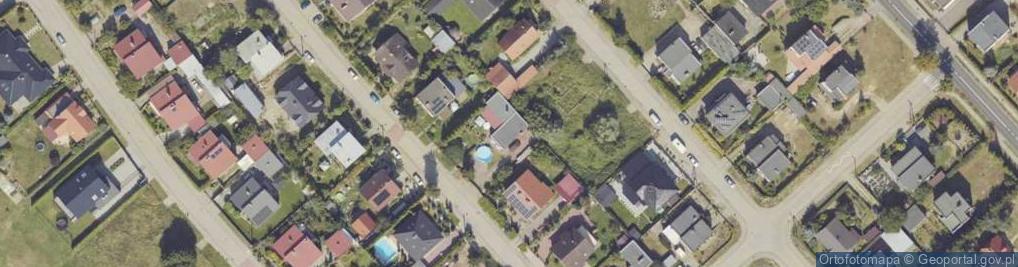 Zdjęcie satelitarne Brzozowa ul.