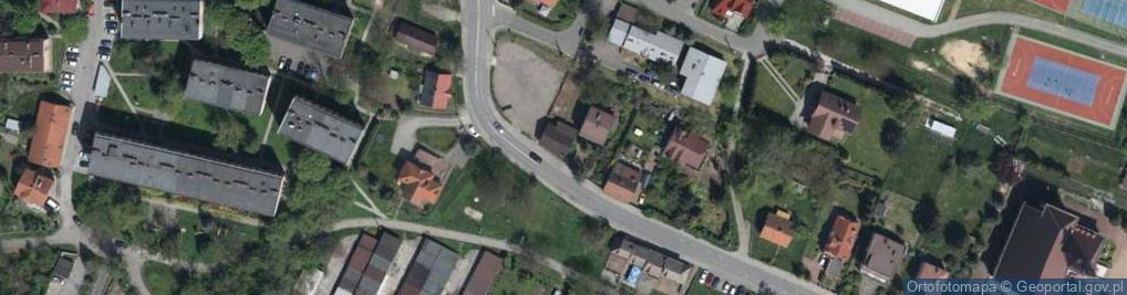 Zdjęcie satelitarne Brzeźnicka ul.