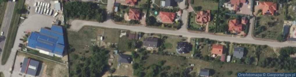 Zdjęcie satelitarne Brzozowa ul.