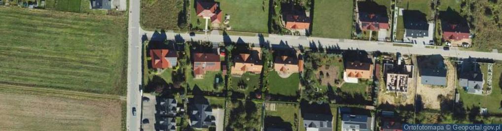 Zdjęcie satelitarne Brzozowa ul.