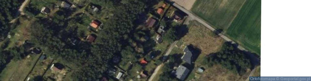 Zdjęcie satelitarne Brzoskwiniowa ul.