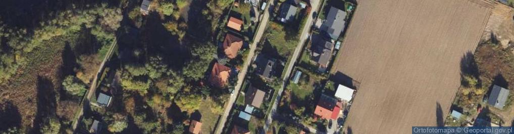 Zdjęcie satelitarne Brzozowa ul.