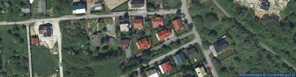 Zdjęcie satelitarne Brzozowa ul.