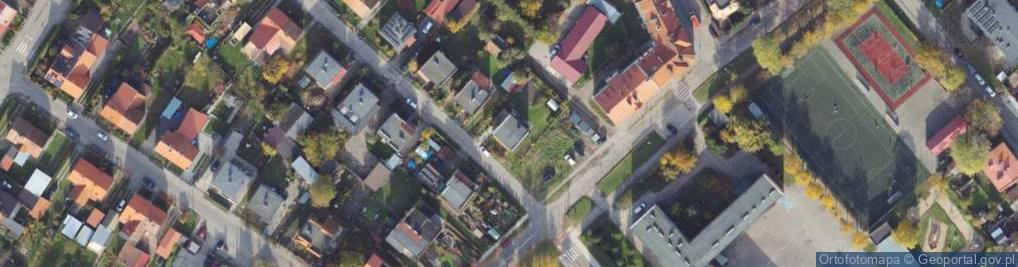 Zdjęcie satelitarne Brzozowa ul.