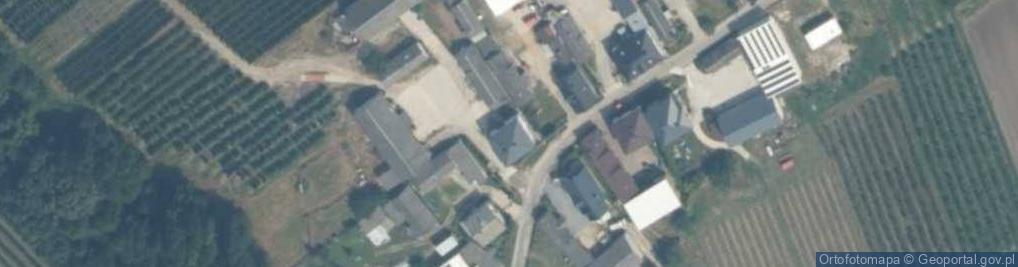 Zdjęcie satelitarne Branków ul.