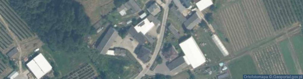 Zdjęcie satelitarne Branków ul.