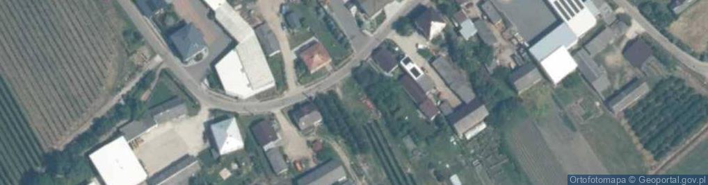 Zdjęcie satelitarne Branków ul.
