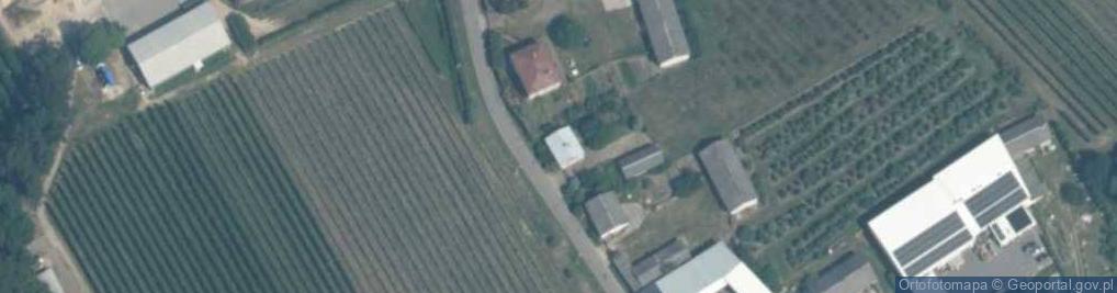 Zdjęcie satelitarne Branków ul.