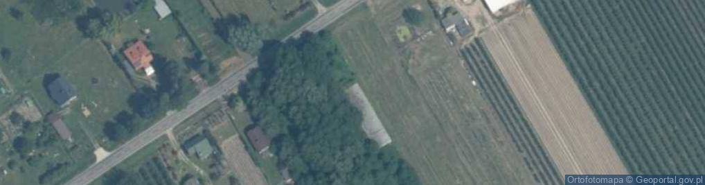 Zdjęcie satelitarne Branków ul.