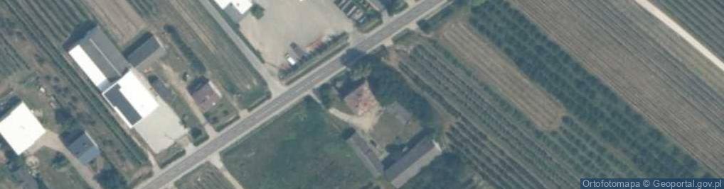 Zdjęcie satelitarne Branków ul.