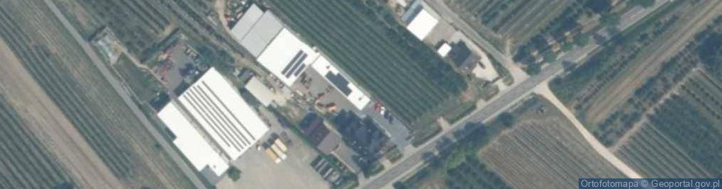Zdjęcie satelitarne Branków ul.