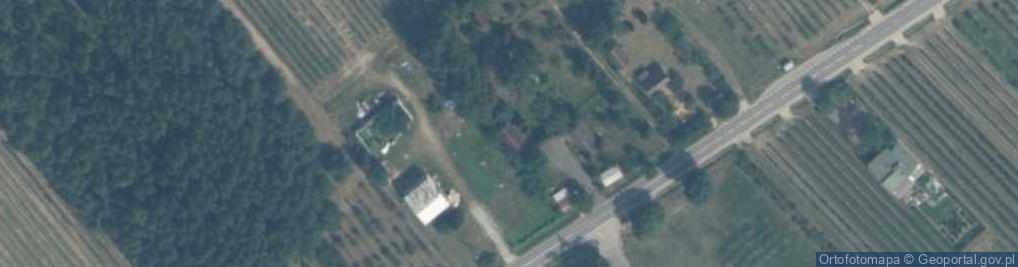 Zdjęcie satelitarne Branków ul.