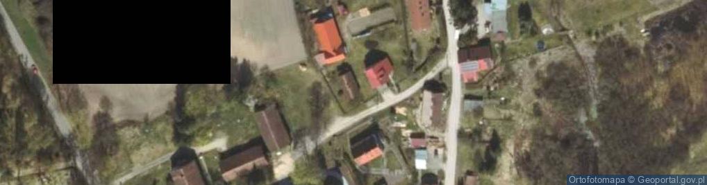 Zdjęcie satelitarne Brąswałd ul.