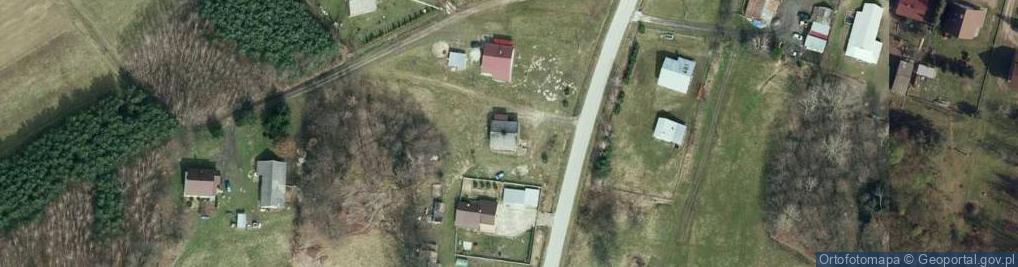 Zdjęcie satelitarne Breń ul.
