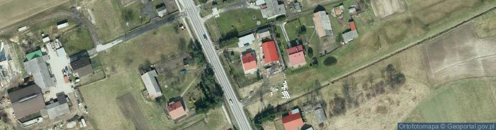 Zdjęcie satelitarne Breń ul.