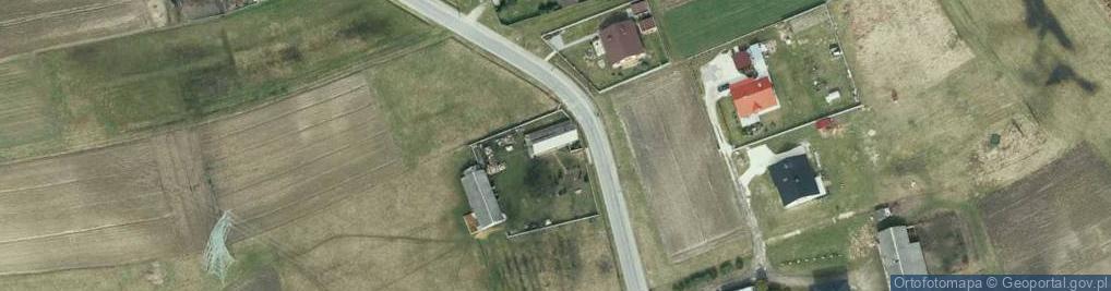 Zdjęcie satelitarne Breń ul.