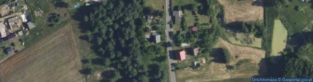 Zdjęcie satelitarne Breń ul.