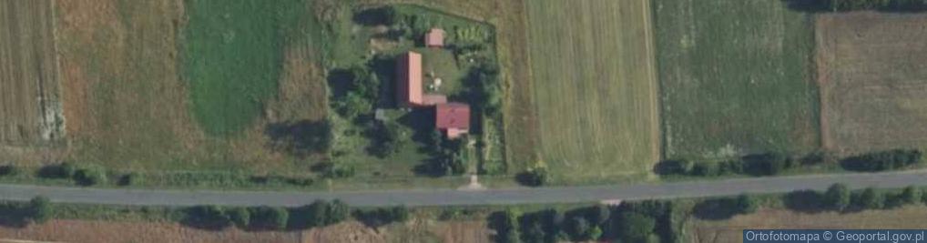 Zdjęcie satelitarne Breń ul.