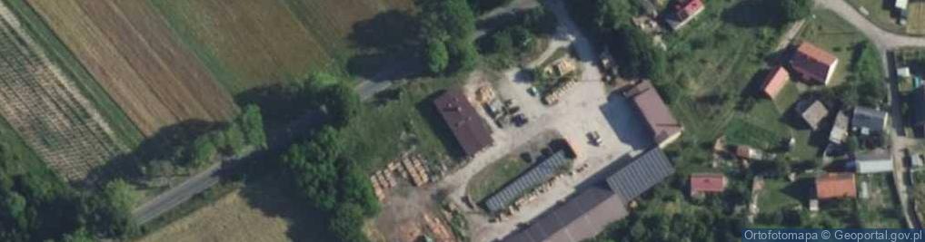 Zdjęcie satelitarne Breń ul.