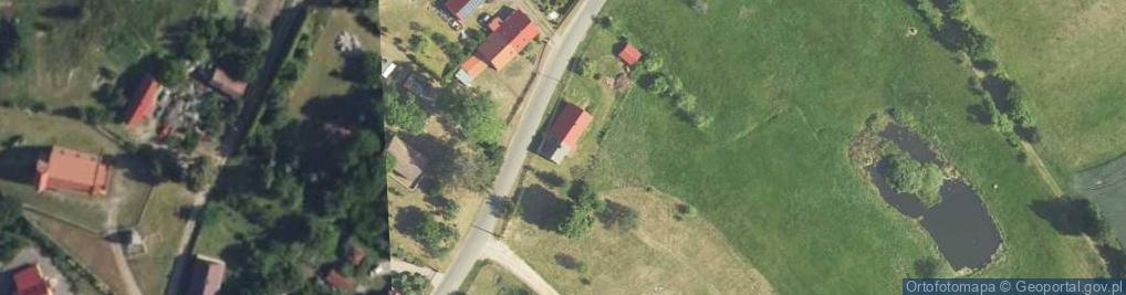 Zdjęcie satelitarne Breń ul.