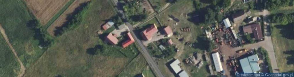 Zdjęcie satelitarne Breń ul.
