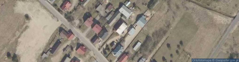 Zdjęcie satelitarne Brończany ul.