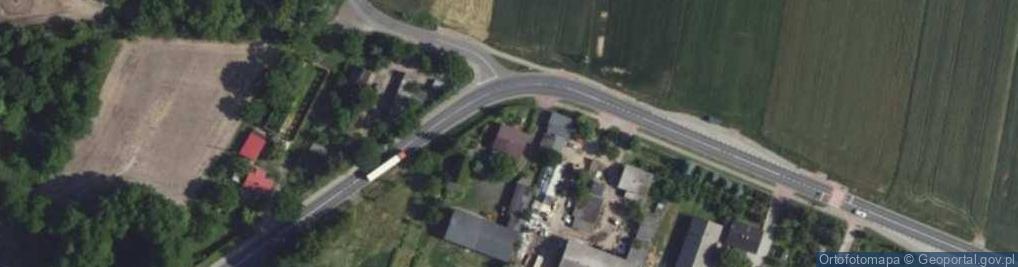 Zdjęcie satelitarne Brończyn ul.