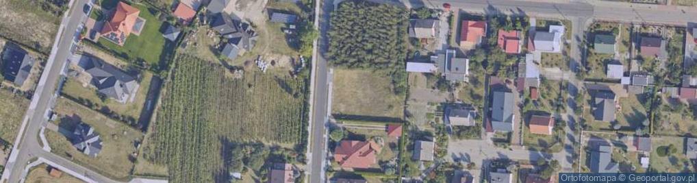 Zdjęcie satelitarne Broniewek ul.