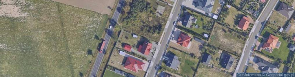 Zdjęcie satelitarne Broniewek ul.